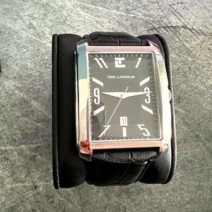 Ted Lapitus watch with Genuine Leather strap